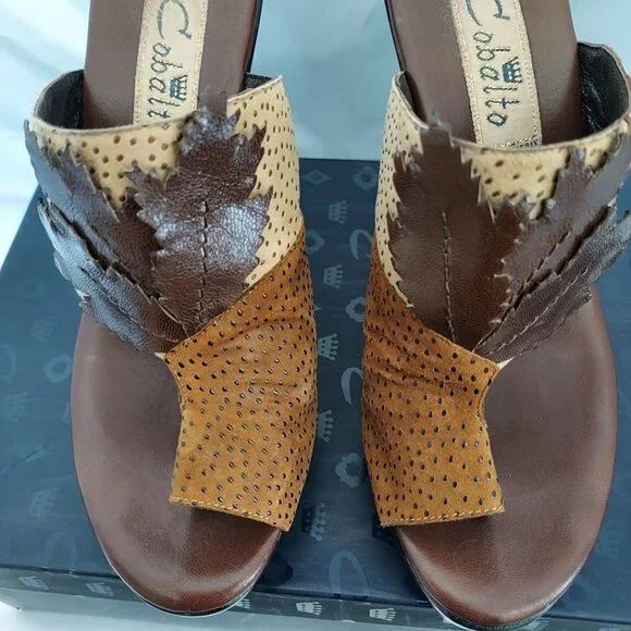 Cobalto Italian Sandals - Picture 2 of 8